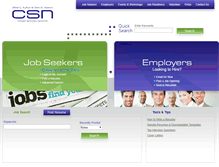 Tablet Screenshot of csnetworks.org